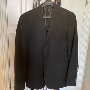 Black Egara tailored slim fit suit